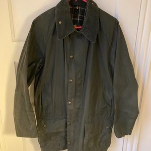 Barbour Beaufort Jacket blue/grey, size 40